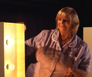 Kathy Newbould at Saint Michael's Hospice